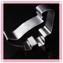 不銹鋼恐龍餅乾模 創意動物水果切模器 4入裝 DIY 烘焙工具