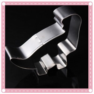 不銹鋼恐龍餅乾模 創意動物水果切模器 4入裝 DIY 烘焙工具