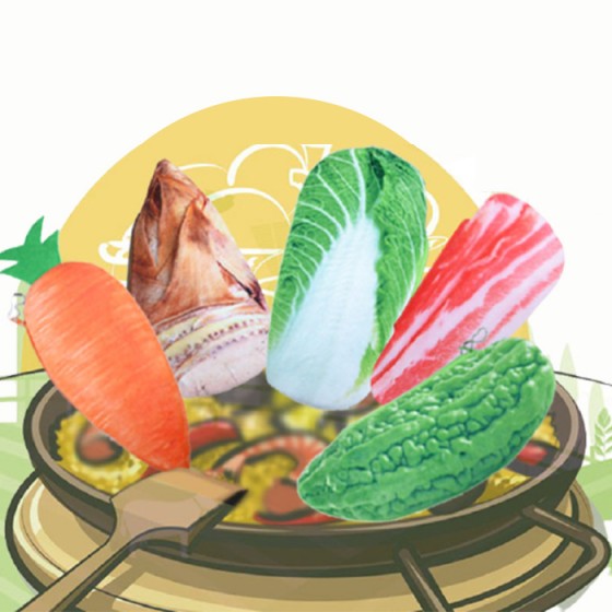 農場蔬菜筆袋 創意趣味學生文具袋 收納袋 鉛筆盒
