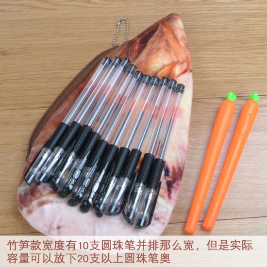 農場蔬菜筆袋 創意趣味學生文具袋 收納袋 鉛筆盒