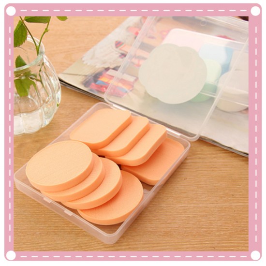 乾濕兩用化妝粉撲 盒裝海綿粉撲 BB霜 專業柔軟粉撲