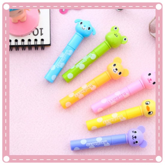 可愛螢光筆6件組 小學生彩色記號筆 兒童塗鴉筆