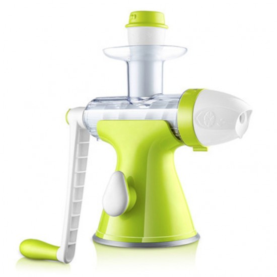 家用手動蔬果原汁榨汁機 多功能水果榨汁機 迷你手搖式冰淇淋機