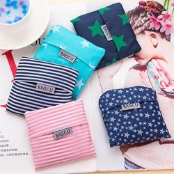 環保折疊式印花購物袋 手提加大收納袋