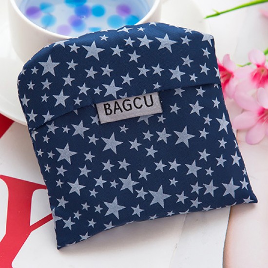 環保折疊式印花購物袋 手提加大收納袋