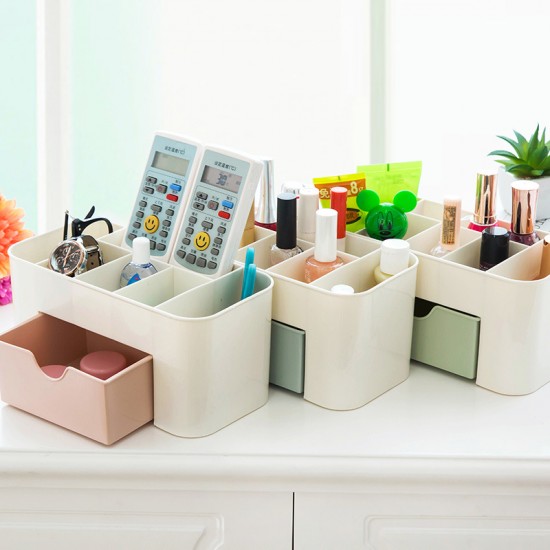 桌面小抽屜化妝盒 辦公桌儲物盒 多功能收納盒