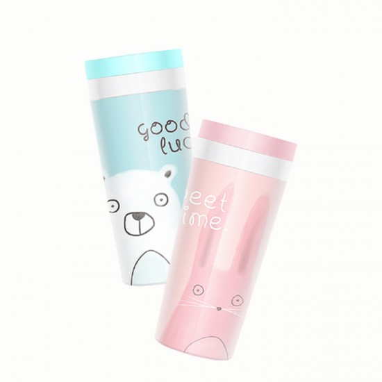 300ML雙層隨身杯 可愛水杯 兒童杯子 學生水壺