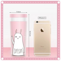 300ML雙層隨身杯 可愛水杯 兒童杯子 學生水壺 300ML雙層隨身杯 可愛水杯 兒童杯子 學生水壺