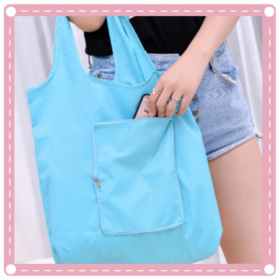 防水折疊環保袋 購物袋 收納包 拉鏈包 