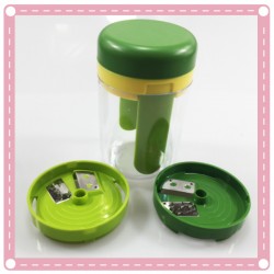 多功能切菜器 切絲器 旋轉刨絲器 研磨器 三合一切菜旋轉杯