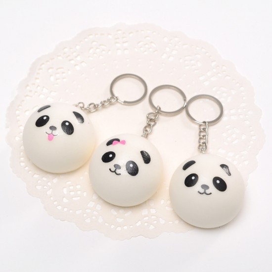 仿真食物鑰匙圈 甜甜圈麵包香味吊飾 水果造型吊飾 香蕉鑰匙圈