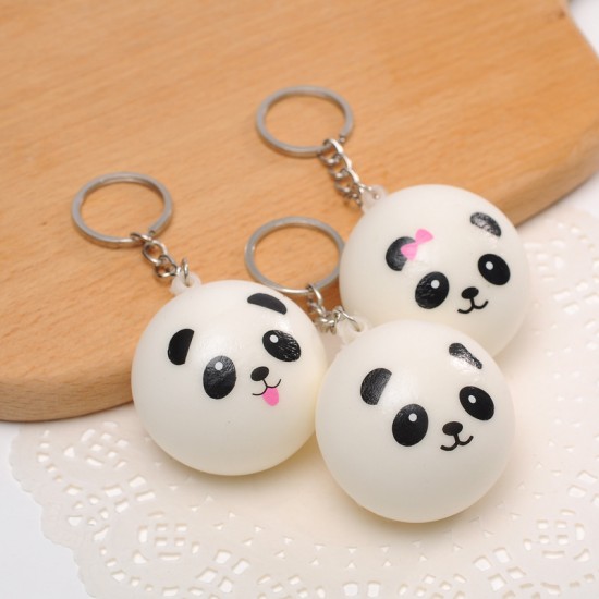 仿真食物鑰匙圈 甜甜圈麵包香味吊飾 水果造型吊飾 香蕉鑰匙圈