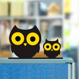 可愛動物桌面家居擺飾 電腦螢幕家庭裝飾小飾品