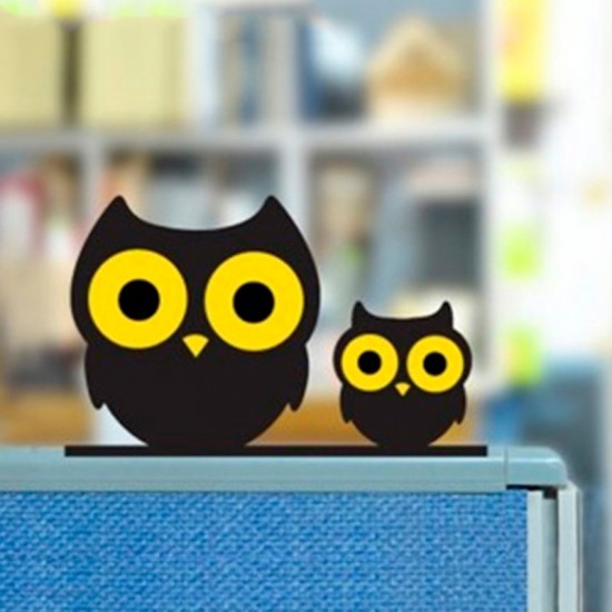 可愛動物桌面家居擺飾 電腦螢幕家庭裝飾小飾品