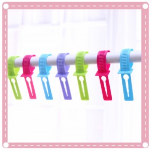 防風防滑衣架掛鉤 晾衣服固定扣 10入裝