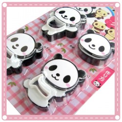 雙色熊貓餅乾模 卡通造型DIY餅乾模