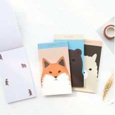卡通動物便條紙 記事本 便條本
