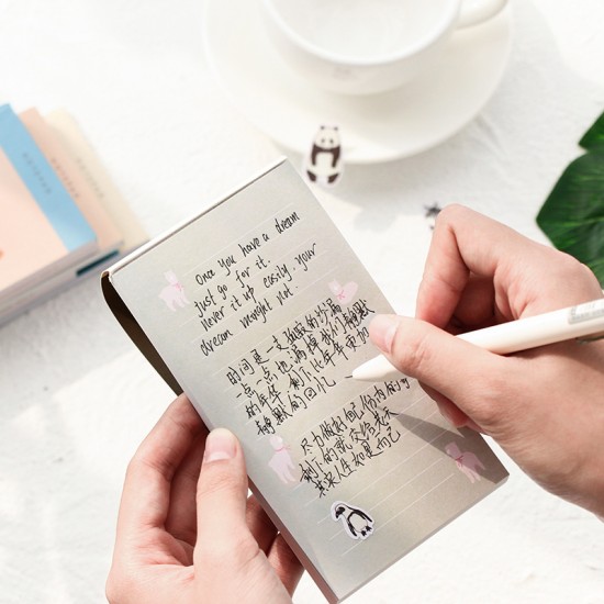 卡通動物便條紙 記事本 便條本