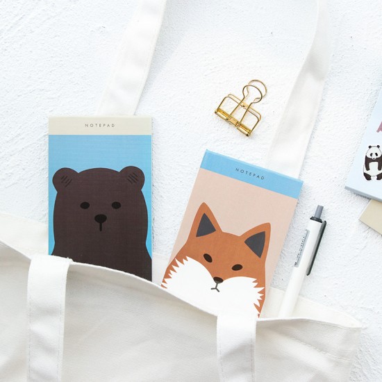 卡通動物便條紙 記事本 便條本