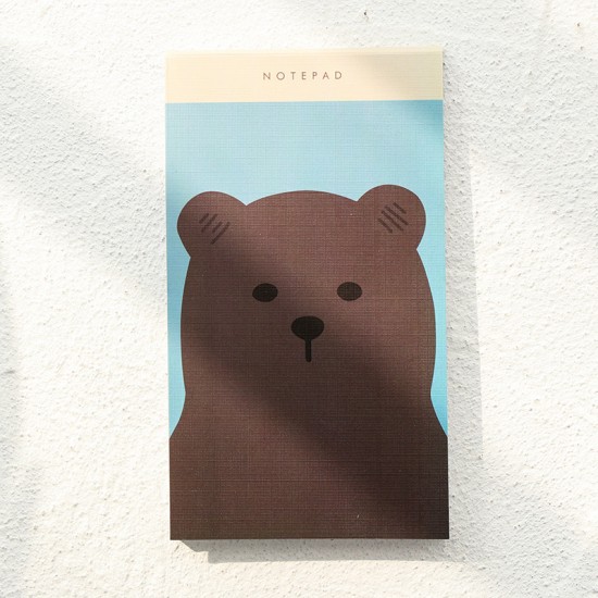 卡通動物便條紙 記事本 便條本