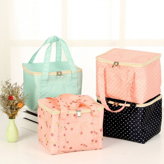 大號牛津布方形保溫便當袋 戶外保冷手提收納包