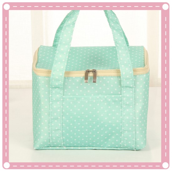 大號牛津布方形保溫便當袋 戶外保冷手提收納包