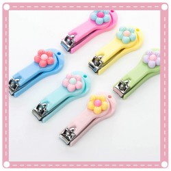 不銹鋼指甲剪 可愛指甲刀 修甲 平口指甲剪 美甲工具