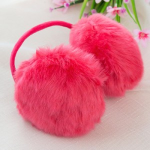 純色毛絨耳罩 可愛秋冬保暖護耳套 仿兔毛保暖耳罩