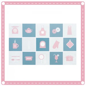 廚房防油污貼紙 自黏耐高溫 家用瓦斯爐瓷磚貼