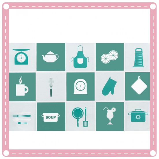 廚房防油污貼紙 自黏耐高溫 家用瓦斯爐瓷磚貼