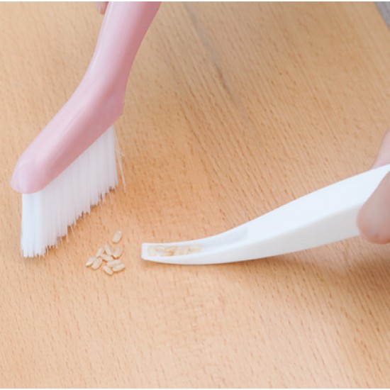 (2入)可折疊縫隙刷 門窗清潔刷 凹槽溝槽刷 水槽角落長柄刷