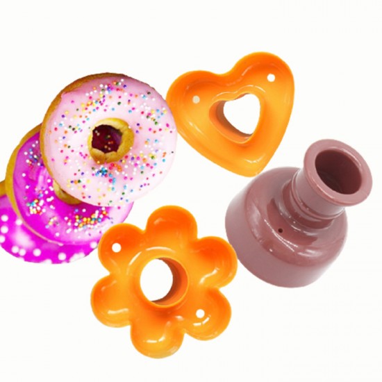 (3入)甜甜圈造型模 DIY餅干模具 麵包蛋糕壓印膜 烘焙模具 