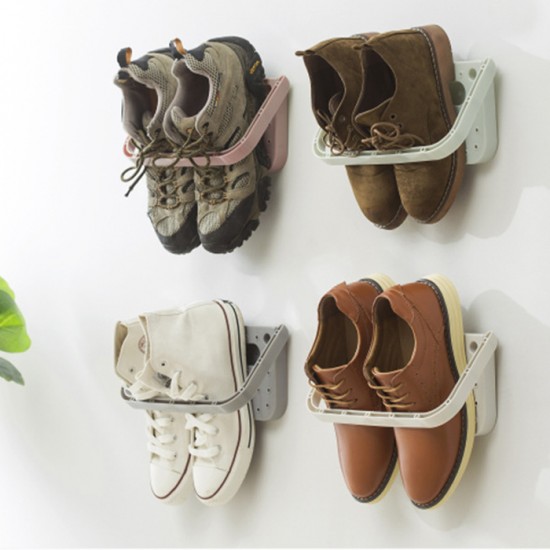 簡易壁掛鞋架 居家生活收納架 收納掛架