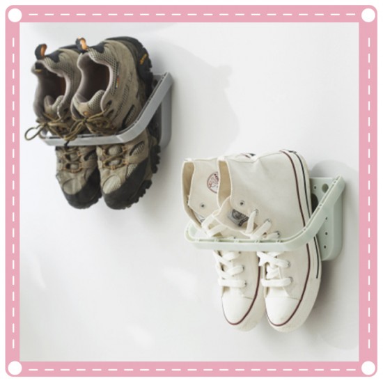 簡易壁掛鞋架 居家生活收納架 收納掛架