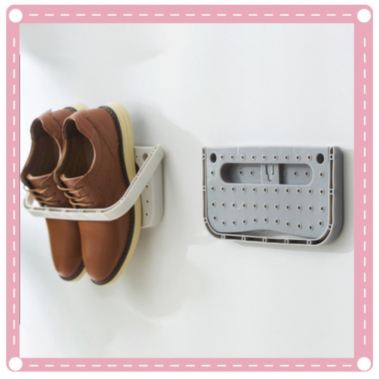 簡易壁掛鞋架 居家生活收納架 收納掛架