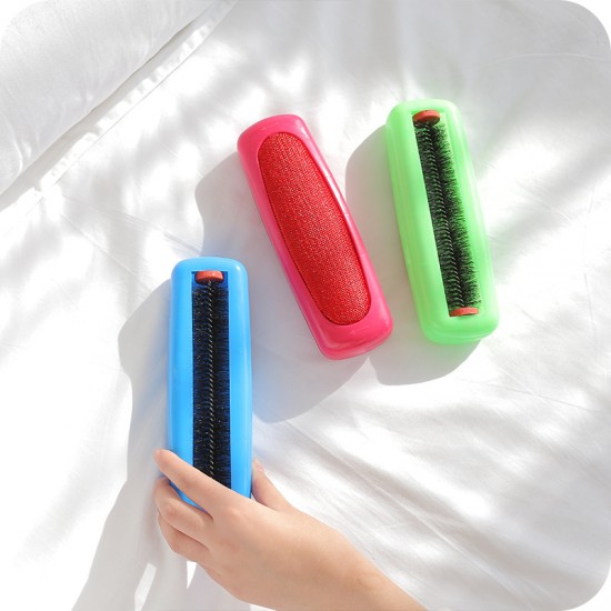 雙面衣物除塵靜電刷 多用途清潔刷 除塵刷