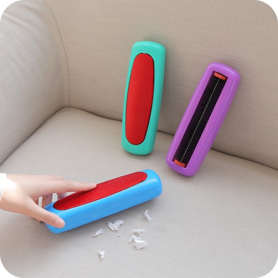 雙面衣物除塵靜電刷 多用途清潔刷 除塵刷