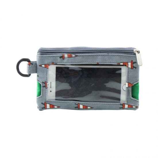 時尚卡通觸屏手機包 戶外迷你小方包 零錢包 鑰匙包