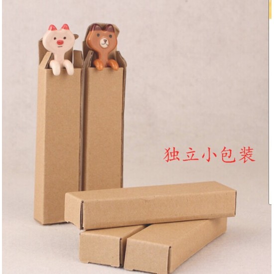 可愛動物造型陶瓷湯匙 咖啡攪拌匙 造型小掛匙