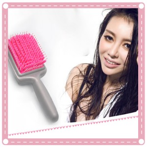超細纖維快速吸水乾髮毛巾梳 快乾髮梳 按摩梳 濕髮剋星