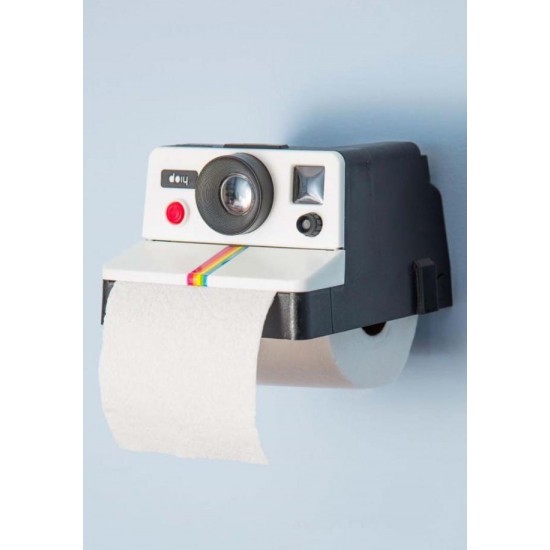 復古相機捲筒面紙盒 廁所必備捲筒紙巾盒 衛生紙收納盒