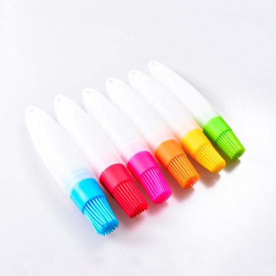 烘焙矽膠刷 耐高溫矽膠油瓶刷 控油燒烤刷 