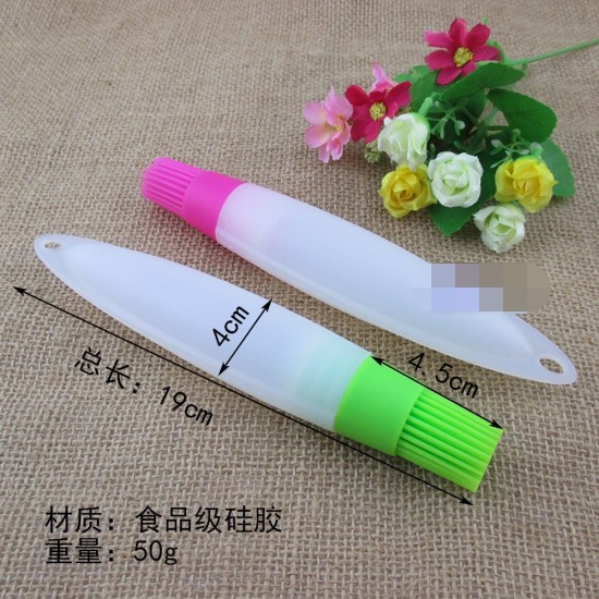 烘焙矽膠刷 耐高溫矽膠油瓶刷 控油燒烤刷 
