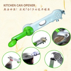 多功能開瓶器 七合一開罐器 