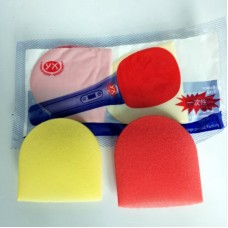 麥克風一次性海綿套 U型衛生麥克風套2枚入