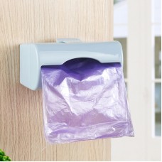 廚房壁掛式垃圾袋收納盒 抽取式垃圾袋整理盒 儲物盒