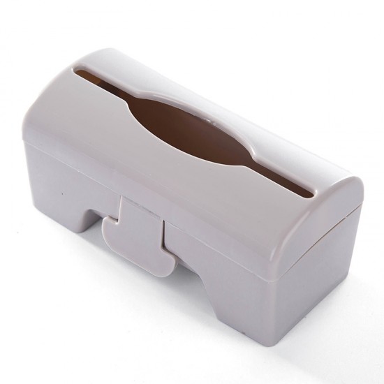 廚房壁掛式垃圾袋收納盒 抽取式垃圾袋整理盒 儲物盒