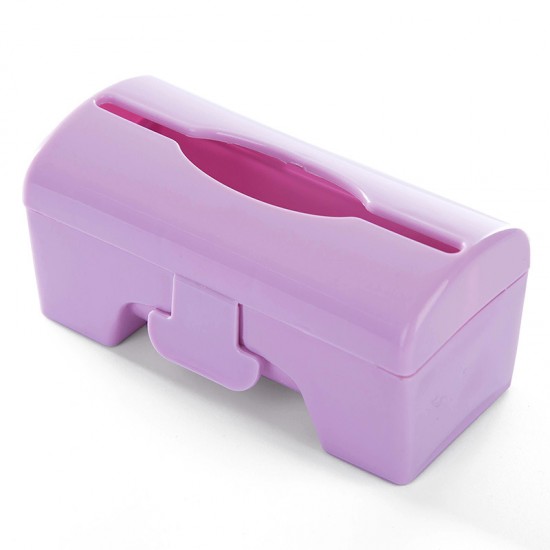 廚房壁掛式垃圾袋收納盒 抽取式垃圾袋整理盒 儲物盒