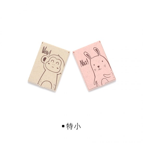(3入)可愛圖案摺疊化妝鏡 隨身鏡 小鏡子