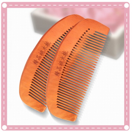 防靜電桃木梳 按摩梳 隨身梳子 美容美髮用品